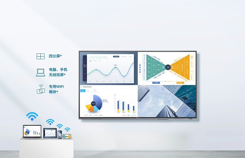 MAXHUB商用顯示屏無線投屏